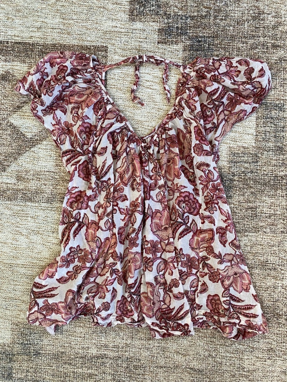 Free People Floral Tunic dress